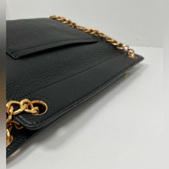 Tort Burch Leather Britten Flap Crossbody Bag - Picture 4 of 10